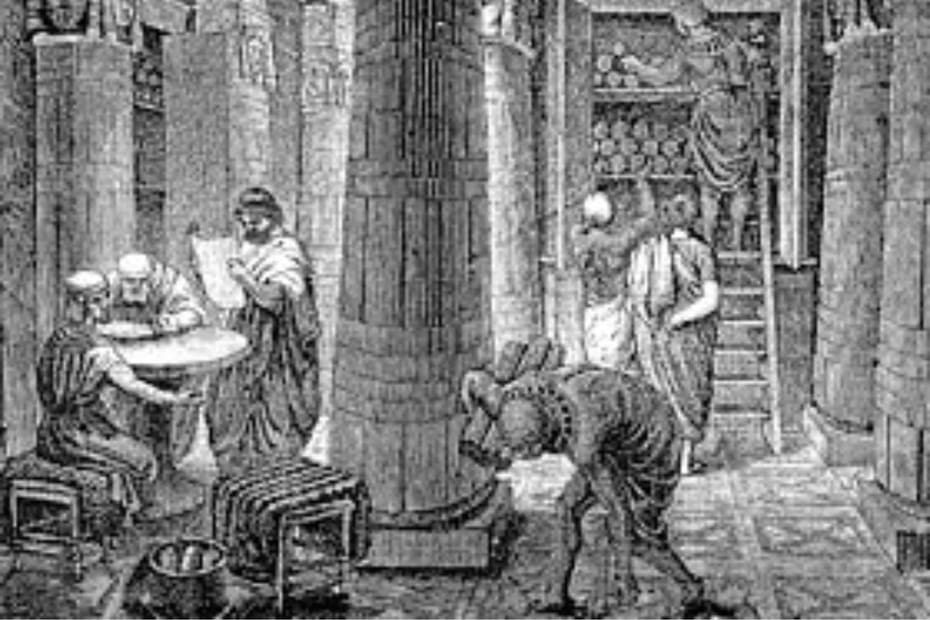 Era un lugar para las divinidades, el arte y la cultura.