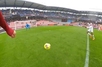 VIDEO | ¡Increíble registro! Así es cómo se siente hacer un gol y festejar ante tu hinchada