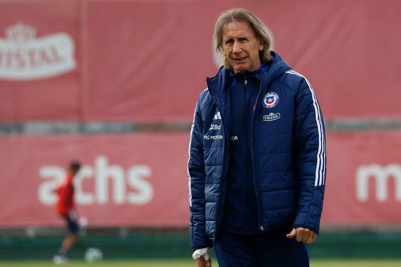 , entrenador de la Selección Chilena. Agencia Aton