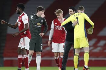 Empate sin goles contra Arsenal deja al Manchester United estancado en la segunda posición