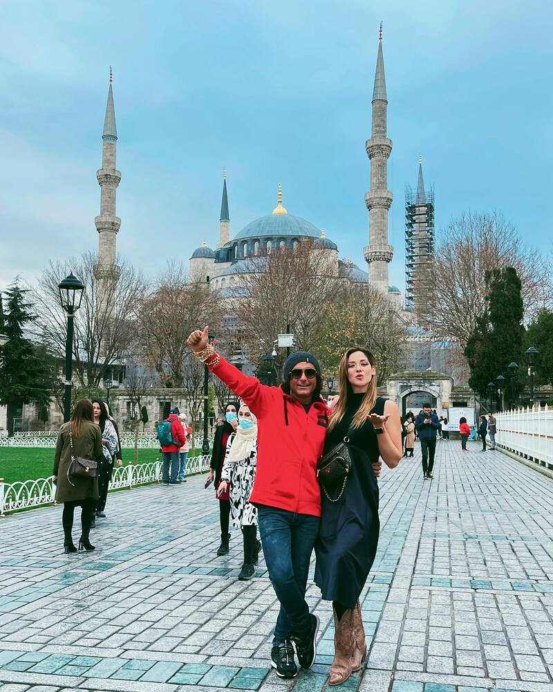 Kel Calderón y Claudio Iturra en Turquía