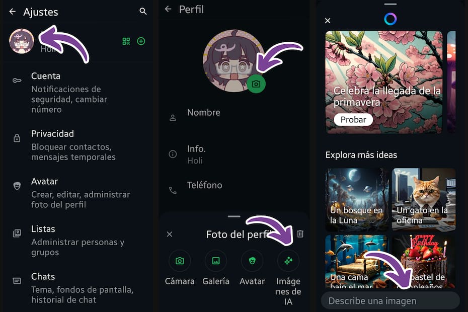 Basta con seguir ciertos pasos para utilizar la herramienta.