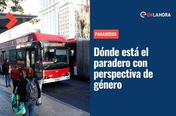 Inauguran paradero con perspectiva de género: ¿En qué comuna se encuentra y en qué consiste?