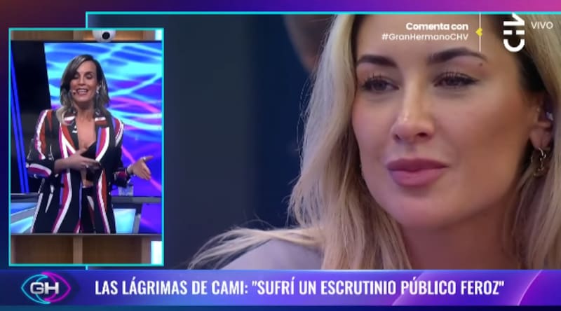 Camila Andrade reflexionó sobre su ioncidente con Francisco Kaminski y Carla Jara en "Gran Hermano".