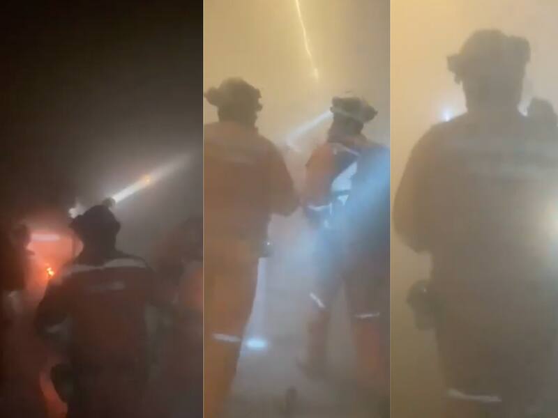 de la División El Teniente, deja por ahora, un fallecido, cinco desaparecidos y nueve lesionados. Foto: captura