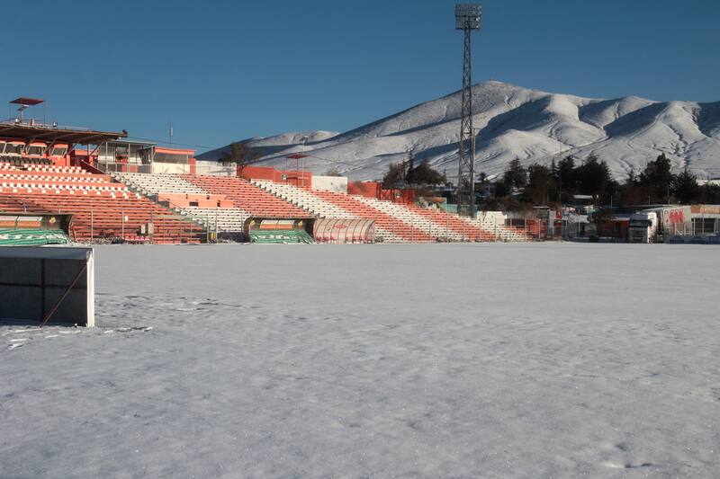 ¿El Salvador? Sí, pero cubierto de nieve. Foto: Aton.