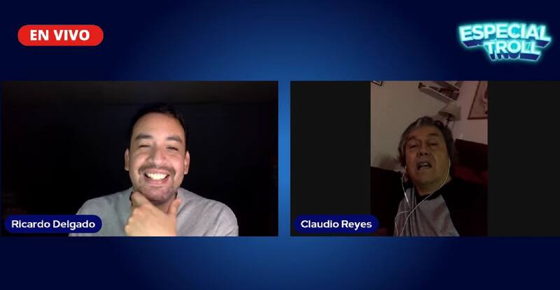 Claudio Reyes en "Especial Troll" / Créditos: Reproducción