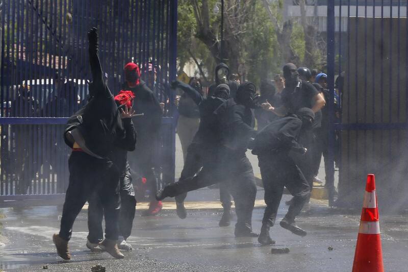 Durante los últimos días una serie de incidentes se han desarrollado en el centro de Santiago.