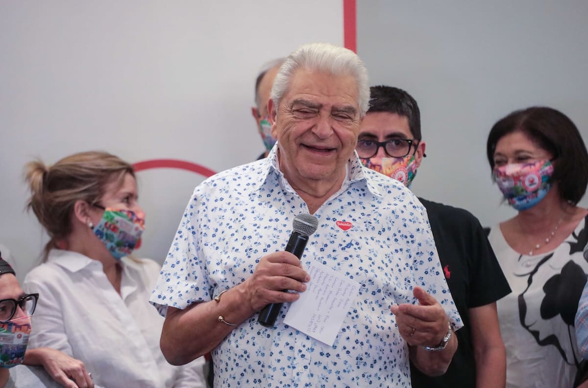 "Sólo quiero agradecer a Chile": Don Francisco cerró la exitosa Teletón 2021 con emotivo discurso