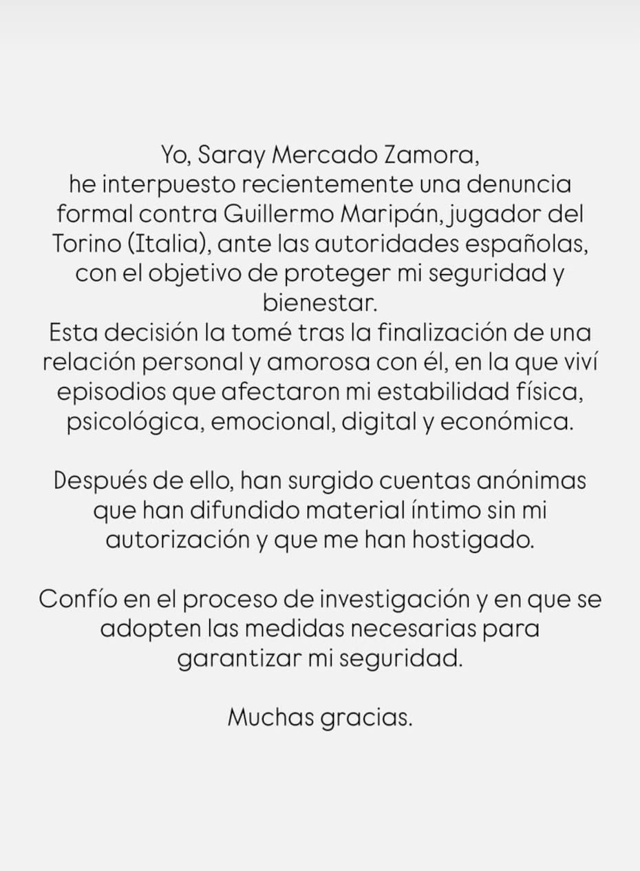 La nueva denuncia que complica su situación.