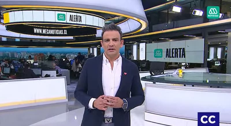 Gonzalo Ramírez asumió "Alerta" en reemplazo de Rodrigo Sepúlveda. Créditos: Pantallazo Mega