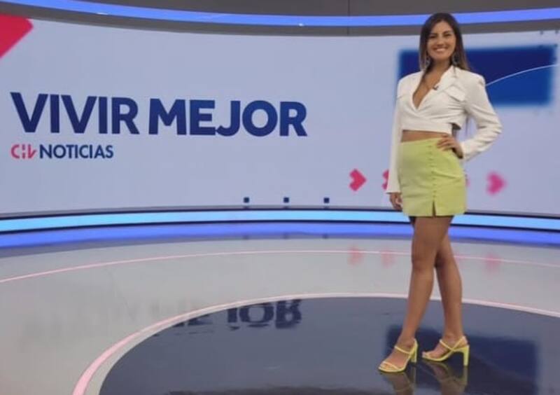 María Paz Arancibia retomó sus labores en CHV. Créditos: Instagram