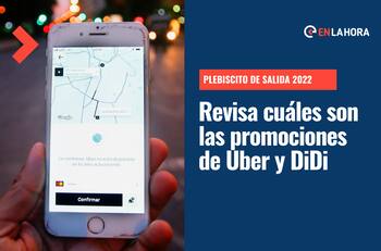 Plebiscito 2022: Uber y DiDi anunciaron descuentos en viajes durante este domingo 4 de septiembre