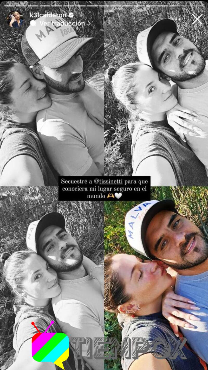 Historias de Instagram de Kel Calderón