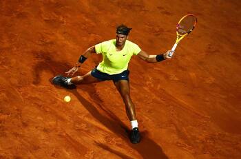 Rafael Nadal doblegó a Dusan Lajovic y se metió en los cuartos de final del Masters de Roma