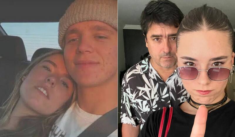 presentó a su pololo, Maximus Petrina.