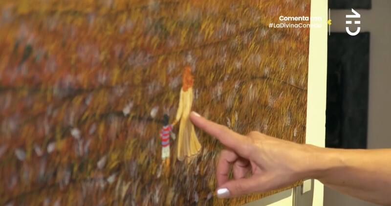 Uno de sus especiales obras de arte / CHV