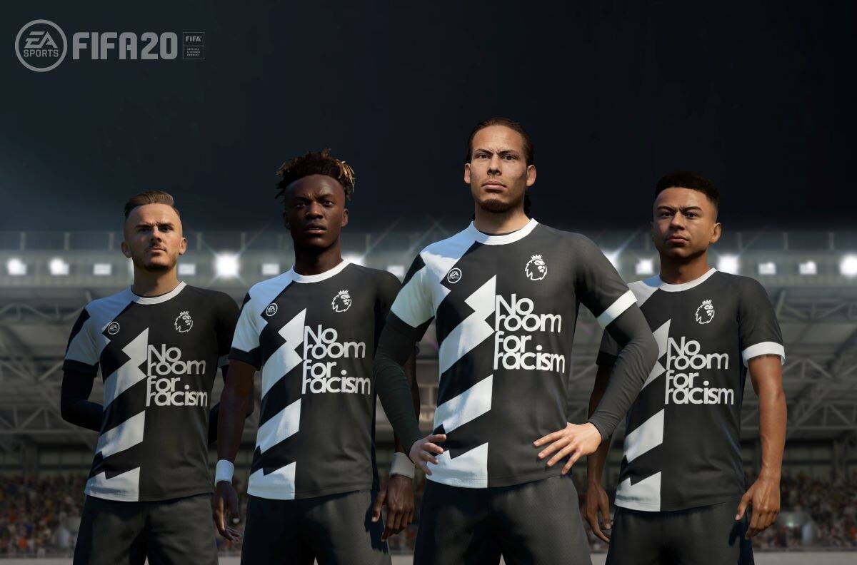 Banean de por vida a jugador de FIFA 20 acusado de insultos racistas a exfutbolista