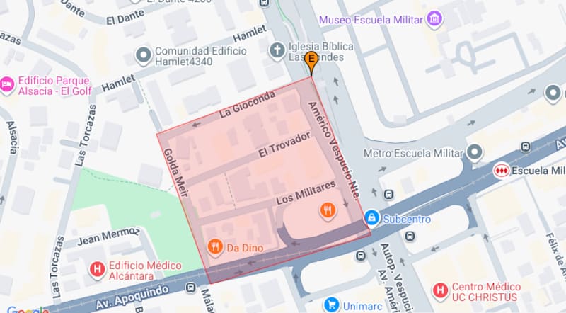 La emergencia podría extenderse hasta las 15:30 horas de este lunes. Créditos: Aguas Andinas.