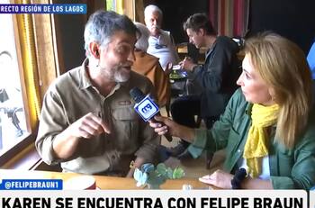 Felipe Braun reapareció en televisión y habló sobre su relajada nueva vida en Puerto Varas