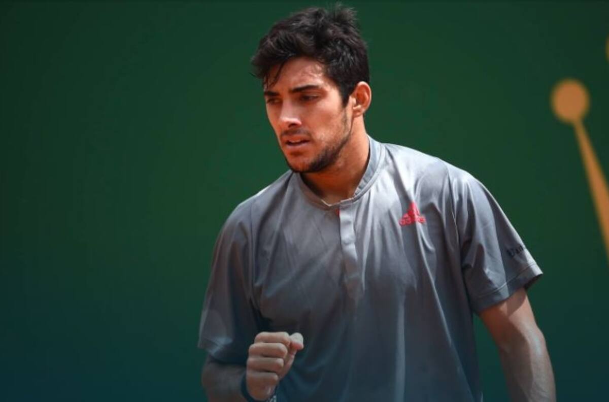 Cristian Garín derrotó a John Millman y está en octavos de Montecarlo