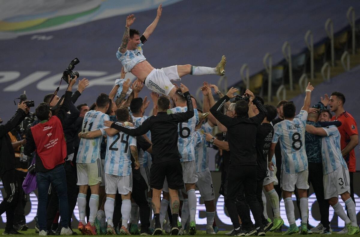 Lionel Messi y Argentina armaron la fiesta en el Maracaná y se quedaron con la Copa América