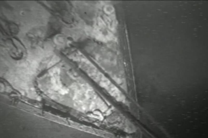 Publicaron un video nunca antes visto del Titanic. Créditos: WHOI.