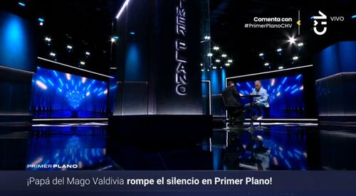La entrevista fue el evento central en "Primer Plano".