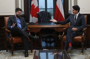 VIDEO | Reunión entre Gabriel Boric y Justin Trudeau: Estos fueron los puntos más importantes del encuentro internacional en Canadá
