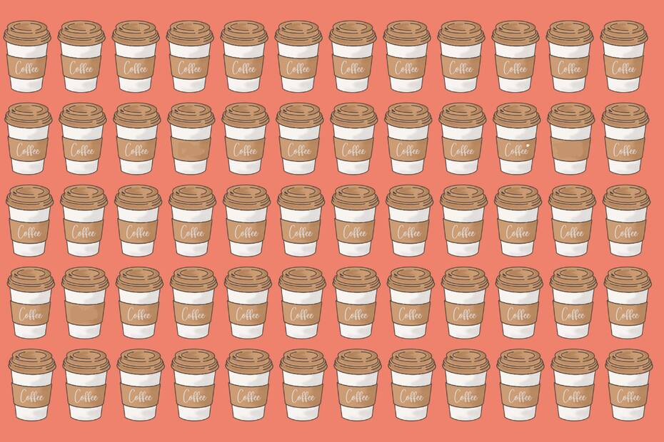 ¿Dónde están los vasos diferentes?