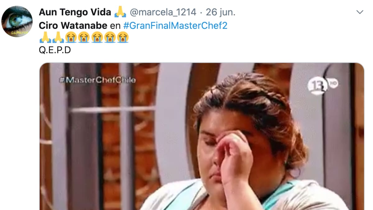 "MasterChef 2": Aparición de Ciro Watanabe en la final conmovió a los televidentes