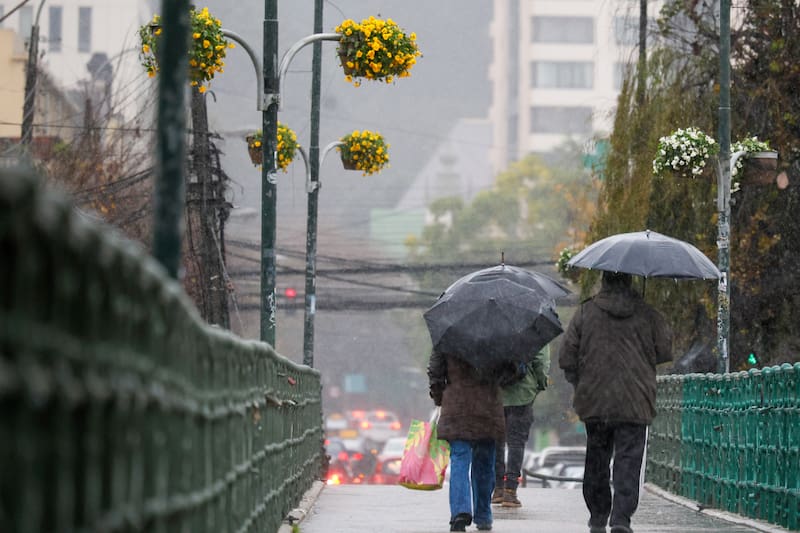 Revisa cuándo lloverá en la Región Metropolitana.