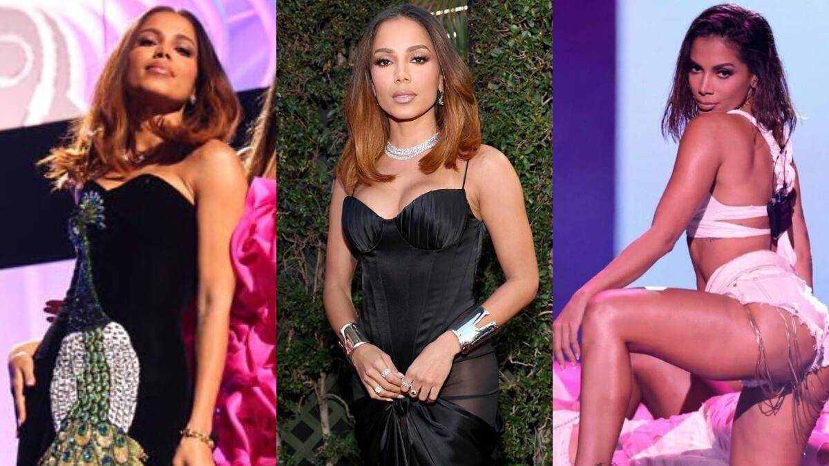 Con un vestido de Xuxa: Anitta se lució con increíbles cambios de looks en los Latin Grammy 2022