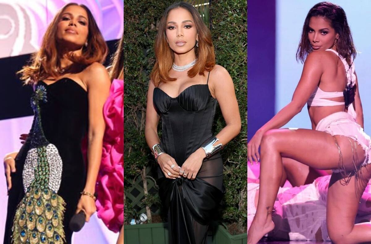 Con un vestido de Xuxa: Anitta se lució con increíbles cambios de looks en los Latin Grammy 2022