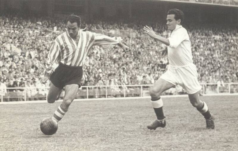 Telmo Zarra hizo historia en el Bilbao desde 1940