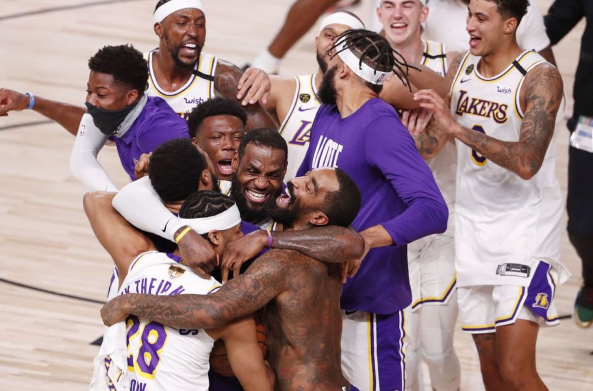 ¡Lakers encestando récords!: LeBron James y 2 compañeros pasaron a la historia de la NBA