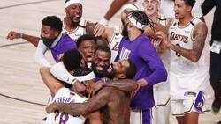 ¡Lakers encestando récords!: LeBron James y 2 compañeros pasaron a la historia de la NBA