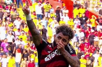 VIDEO | "Gabigol" anota y acerca al Flamengo de Vidal y Pulgar al título de la Copa Libertadores