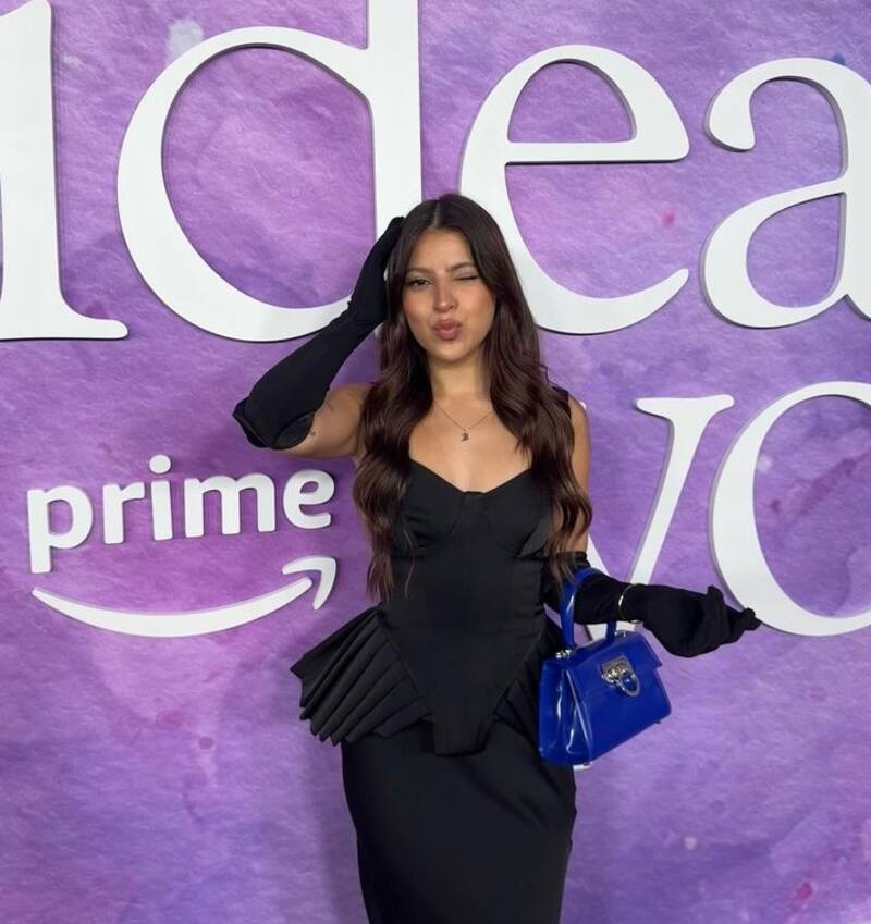 Ignacia Antonia estuvo invitada a una premier en Nueva York. Créditos: Instagram