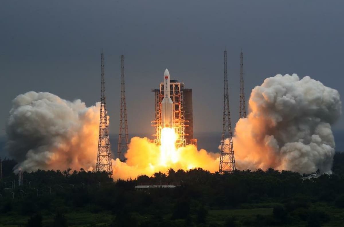 EN VIVO: Sigue la transmisión del cohete chino fuera de control que impactará a la Tierra