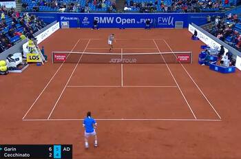 El punto soñado con que Garín se clasificó a la final de Munich