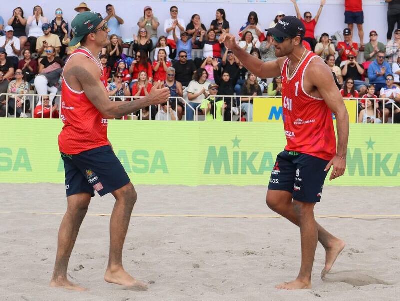 el set de oro para darle el cupo olímpico al Team Chile. (Foto: @TeamChile)