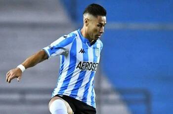 Óscar Opazo fue elogiado por los hinchas de Racing en su debut: “Se nota que es bueno”