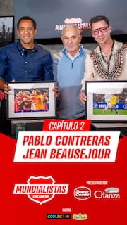 Mundialistas con Jean Beausejour y Pablo Contreras