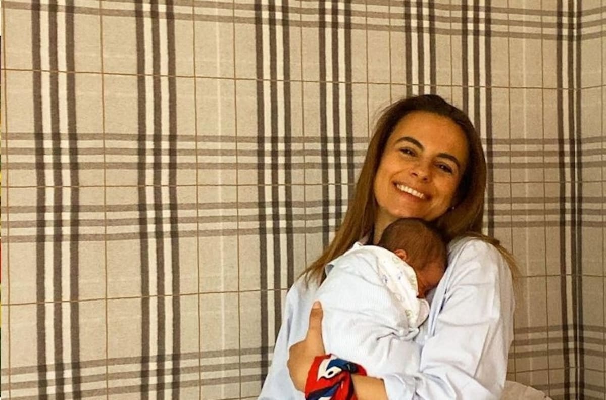 "Hace unos días éramos tú y yo": Pía Guzmán comentó su felicidad por la llegada de Fernandito, su tercer hijo