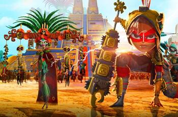 "Maya y los tres": La animación mexicana que ha cautivado a los chilenos en Netflix