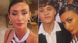 “Lo convencí”: Pamela Díaz se luce en un matrimonio junto a su hijo Mateo