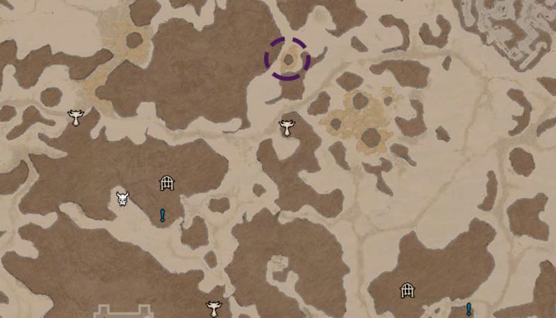 En este sector está el manantial. Créditos: Blizzard.