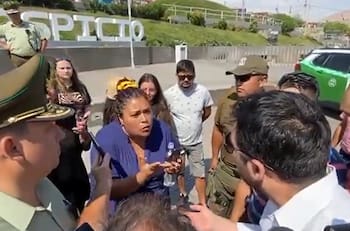 VIDEO | Delegado presidencial es increpado en Alto Hospicio por crisis de seguridad en la zona