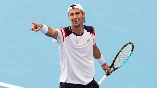Alexei Popyrin, rival de Nicolás Jarry en el Masters 1000 de París-Bercy.